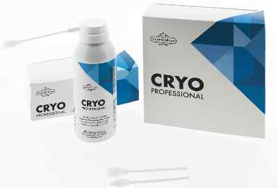 Cryo Professional 170 ml - 30 applications 5 mm & 30 applications de 2 mm