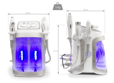 Équipement d'hydrodermabrasion 6 en 1 avec radiofréquence