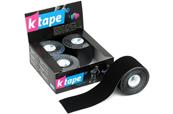 K-Tape®, lot 4 rouleaux de 5m (beige, bleu, rouge et noir)