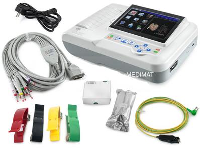 ÉLECTROCARDIOGRAPHE NUMÉRIQUE 6 CANAUX