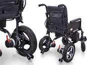 FAUTEUIL ROULANT ÉLECTRIQUE PLIANT EASY AVEC STRUCTURE EN ACIER Garantie 2 ans