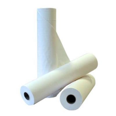 Drap d'examen 12  rouleaux lisse blanc 50x35 135F