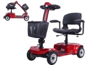 Scooter pliable LUCAS PRO pour personnes handicapées et à mobilité réduite