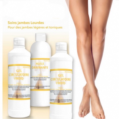 Gel pour le soin des jambes lourdes