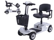 Scooter pliable LUCAS PRO pour personnes handicapées et à mobilité réduite