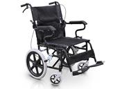 FAUTEUIL ROULANT PLIANT AVEC ACCOUDOIRS FIXES