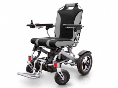 fauteuil roulant électrique pliant ELITE ULTRA LÉGER, max supporté de 180 kg garantie 2 ans