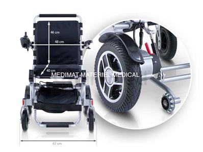 Location FAUTEUIL ROULANT ÉLECTRIQUE PLIANT ELITE PLUS D06 Location 