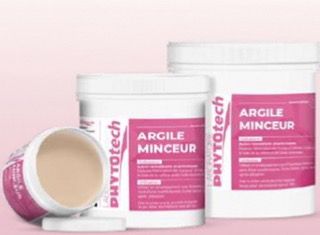 Argile Minceur L'enveloppement minceur Minéraux et oligo-éléments de l'argile blanche