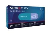 Gant Usage unique protection chimique Nitrile Ansell Microflex 93-853 bleu