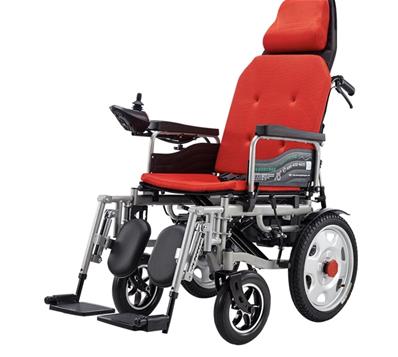 Fauteuil Roulant/Aluminium Pliant léger repose tête et relevé jambe 